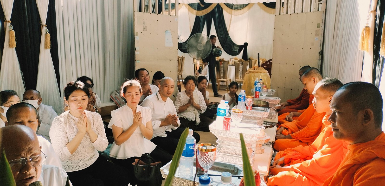 Buddhist Almsgiving Ceremony