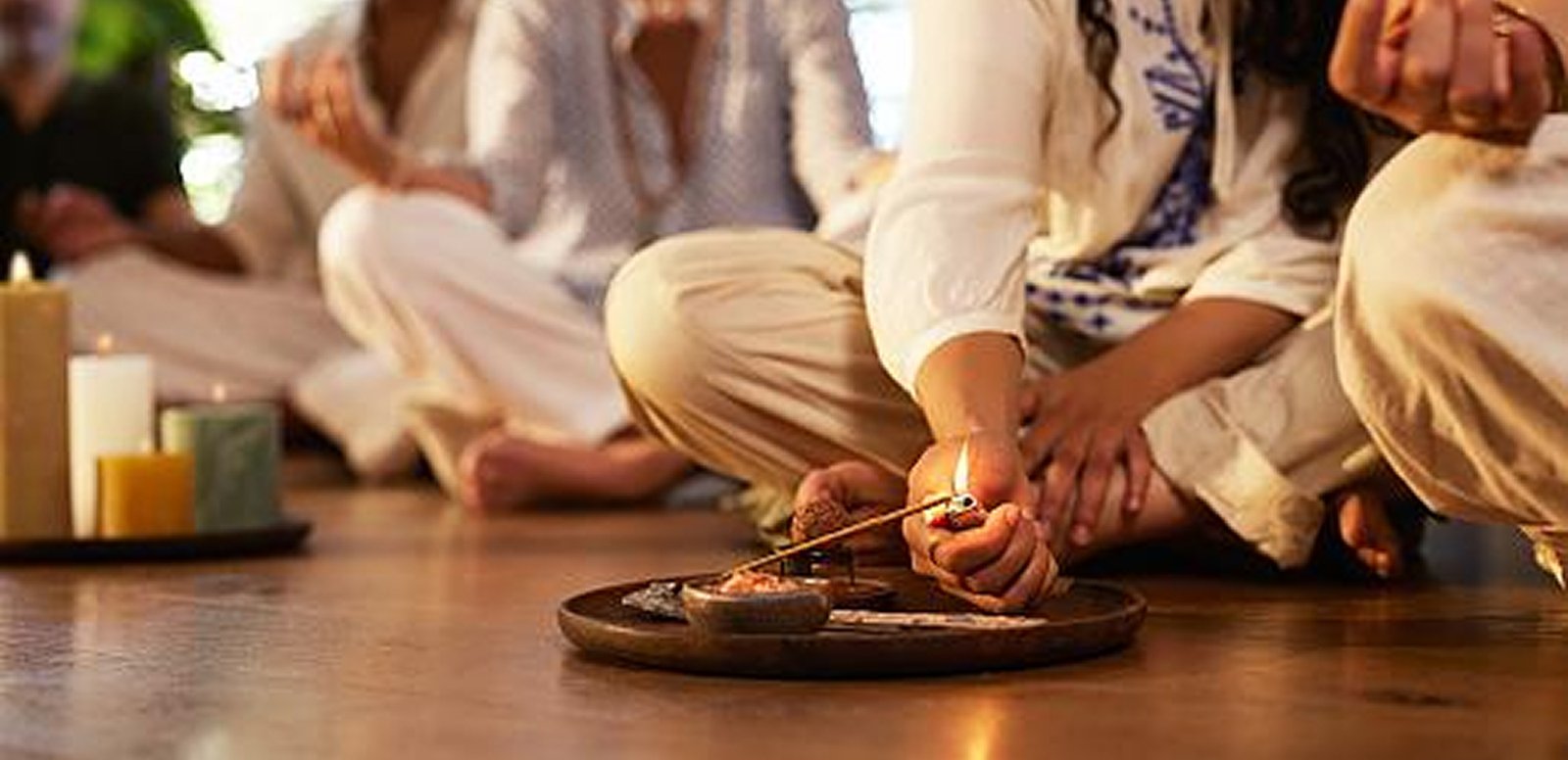 Meditation With Candlelight