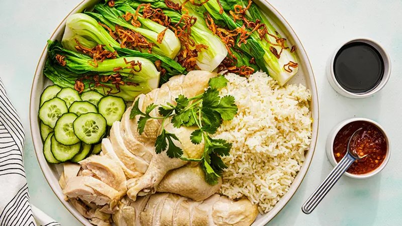 Hainanese Chicken Rice