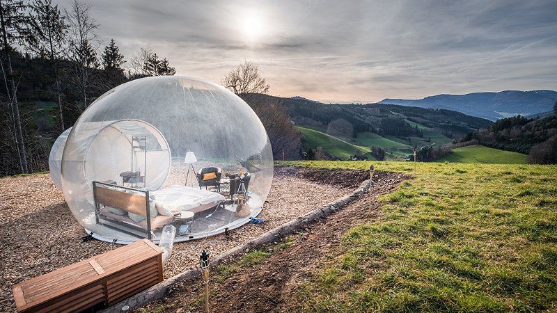Living TIMELESS Bubble Tent — Elzach and Gutach