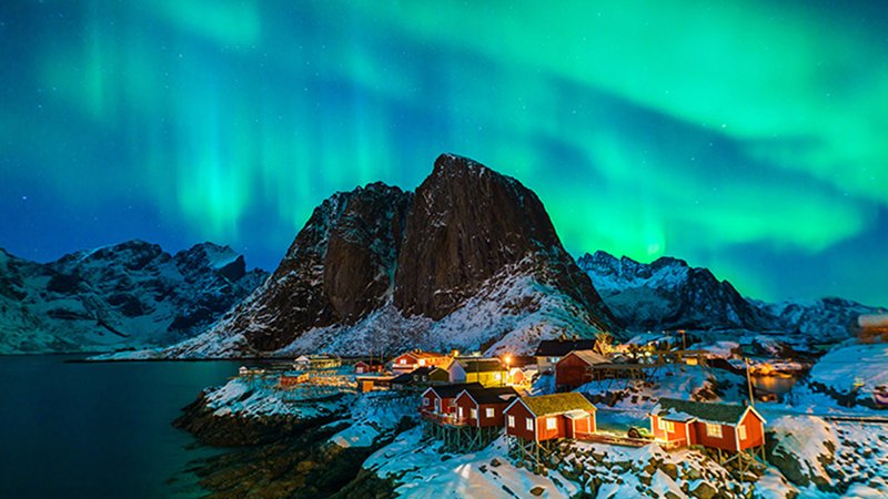 Lofoten Islands – Most Scenic Aurora Location