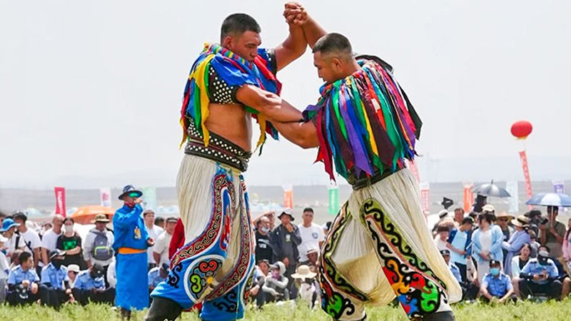 Mongolian Wrestling (Bökh)