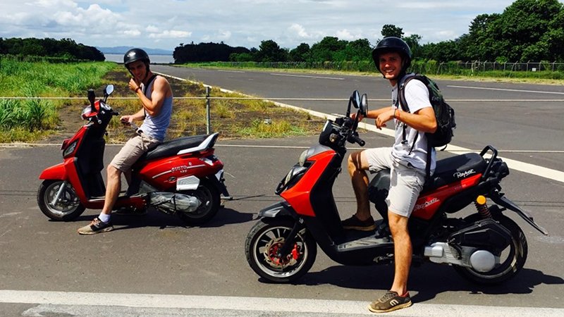 Rent a Scooter and Explore the Island