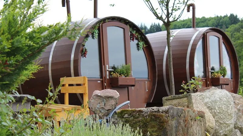 Romantic Wine Barrel Stay — Southern Black Forest