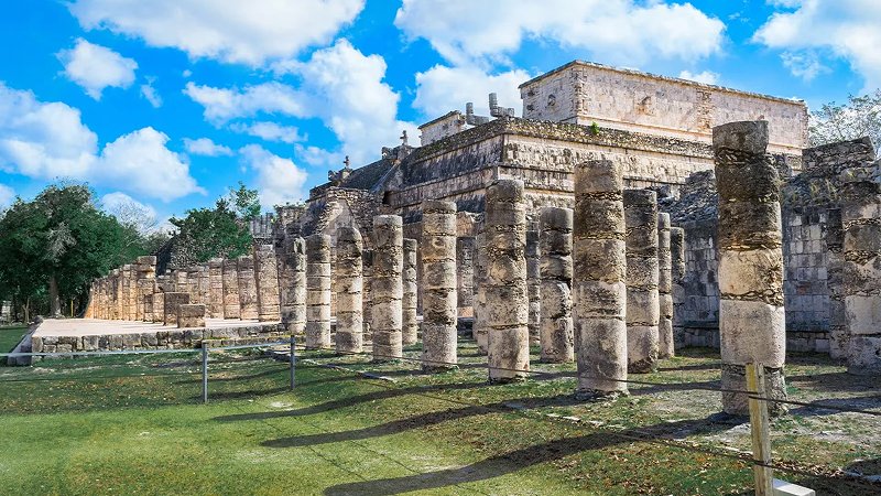Temple of the Warriors and the Court of a Thousand Columns