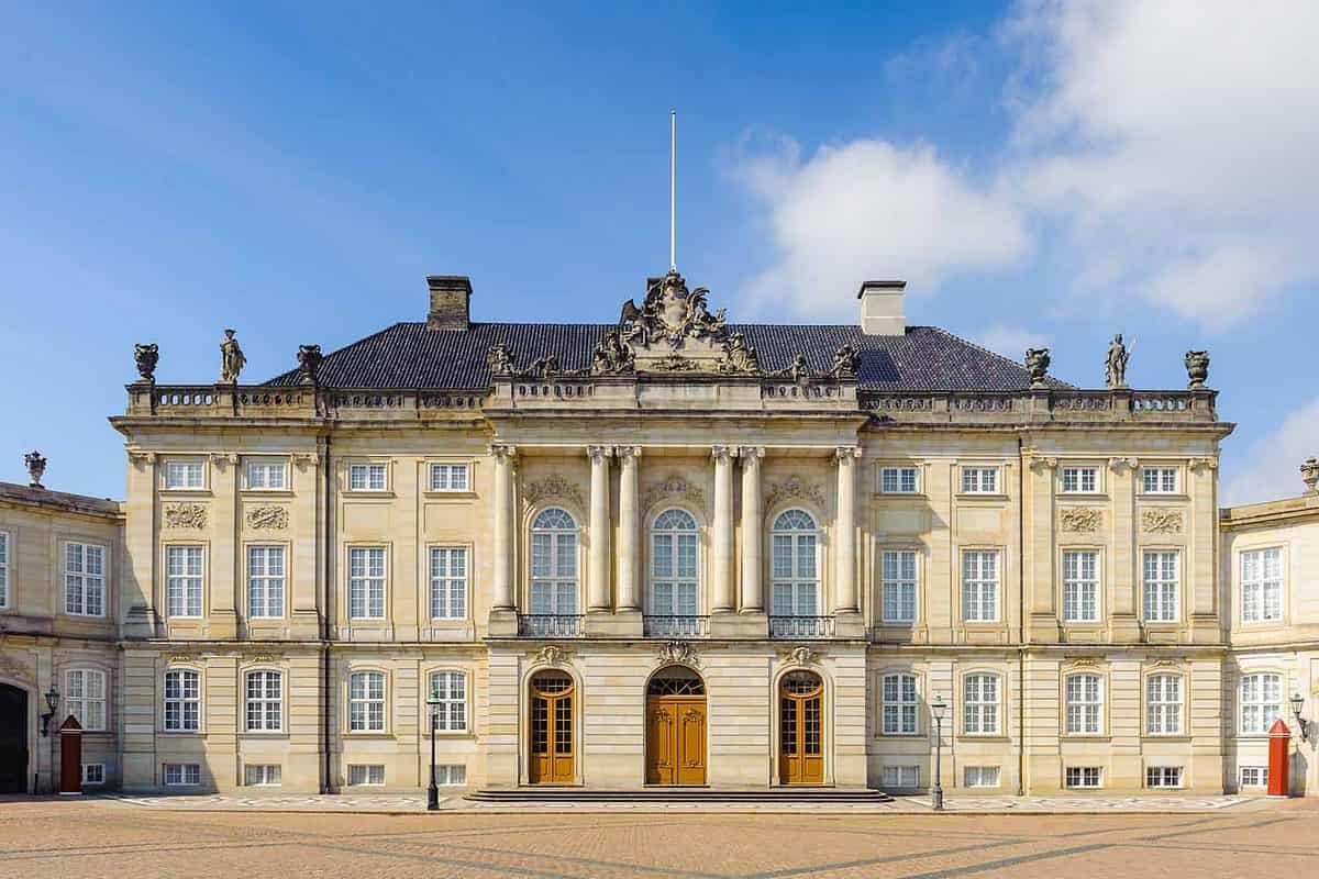 The Amalienborg Palace denmark