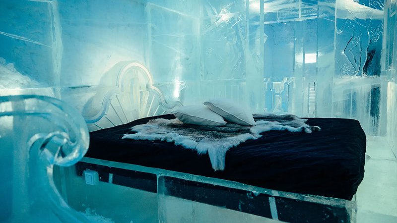 The ICEHOTEL Sleeping in a Room Made of Ice