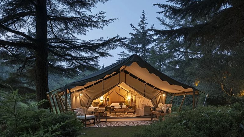 black forest glamping